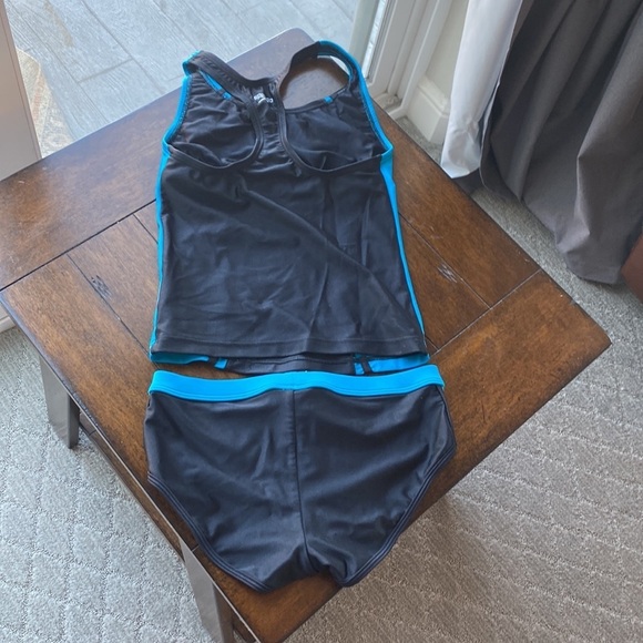 Speedo Black and Blue Bikini Set - Picture 5 of 10